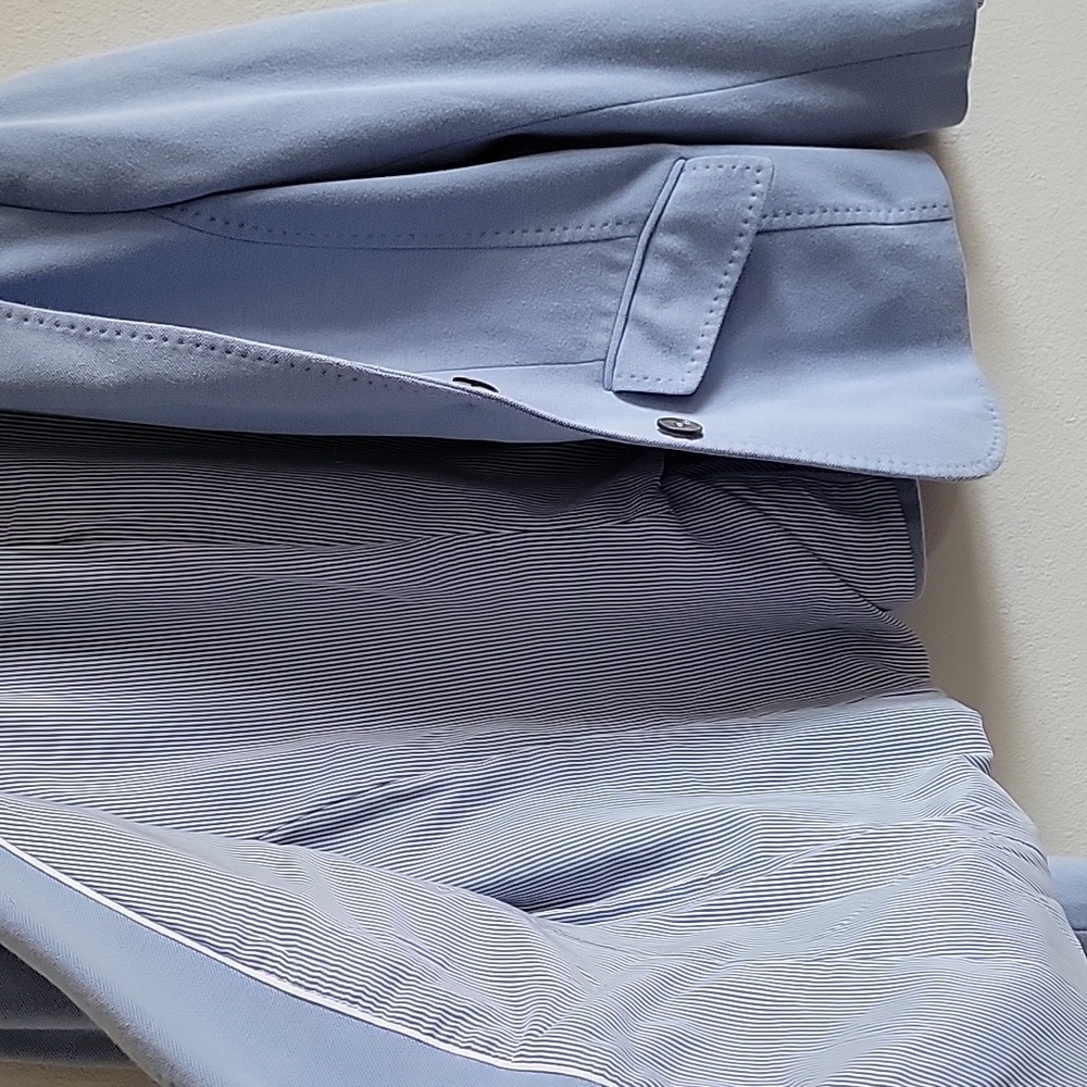 Talbots Two Button Light Blue Blazer Size 12 - image 7